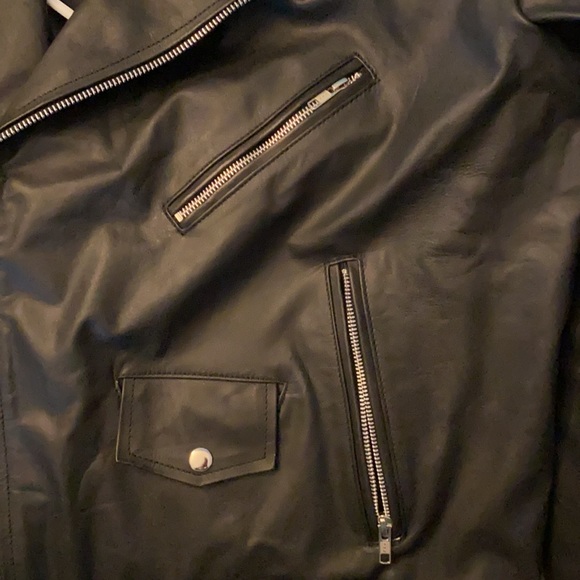 Rebel Market Genuine Leather Jacket - Picture 4 of 4